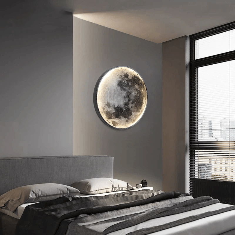 Skorter | LunaGlow – Adjustable Moon Wall Light with LED Ambience