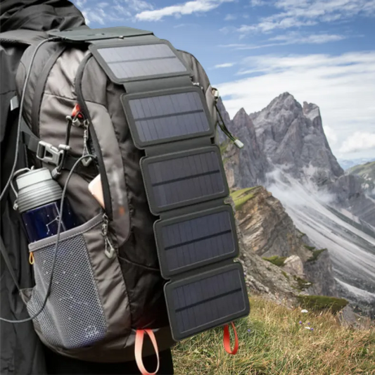 Skorter | Top Rated Solar Power Charger Portable Battery Bank Charger  for Mobile Cell Phone Backup