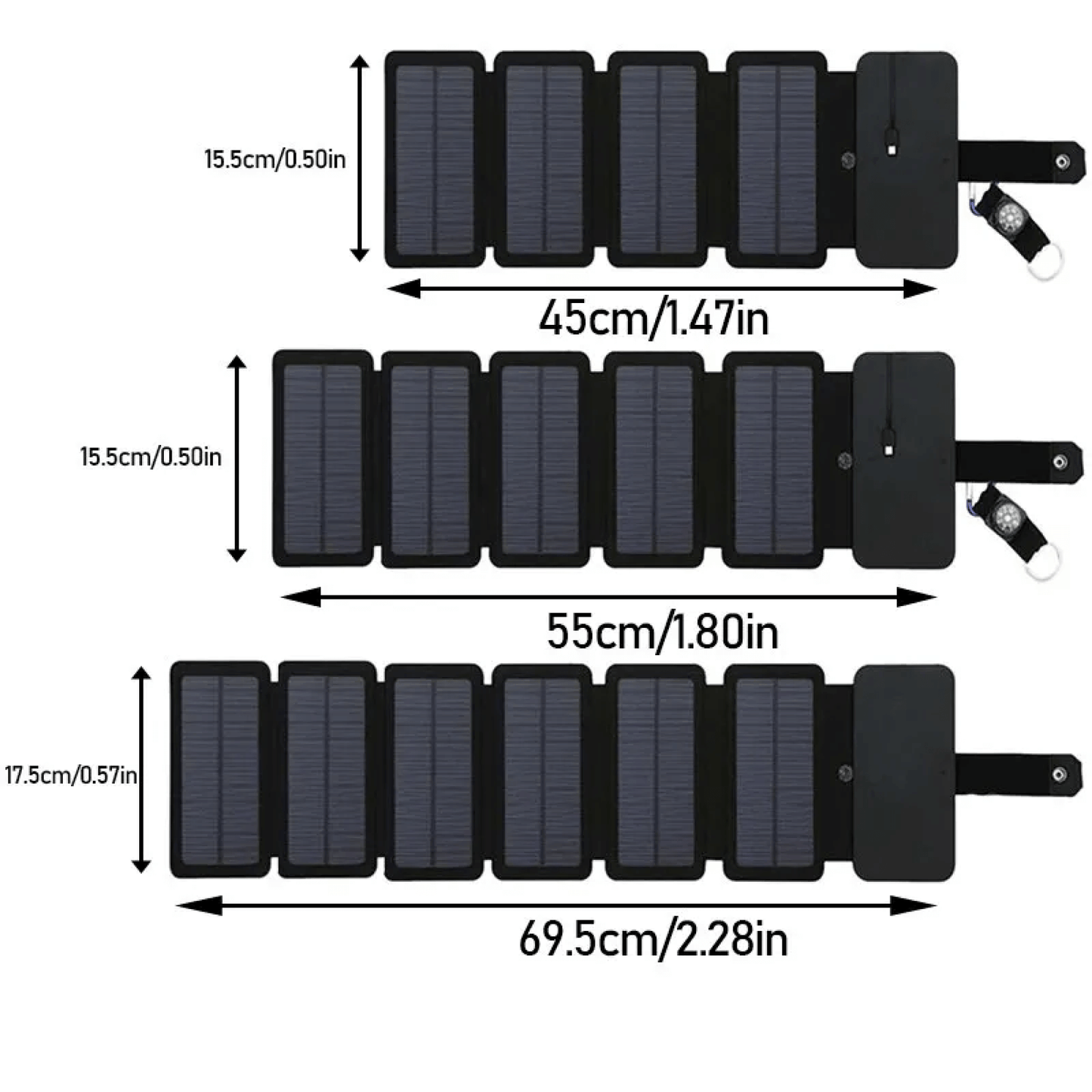 Skorter | Rated Solar Power Charger Portable Battery Bank Charger  for Mobile Cell Phone Backup