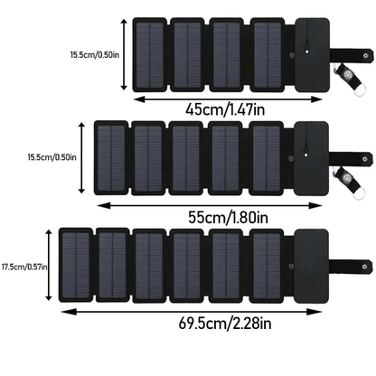 Skorter | Top Rated Solar Power Charger Portable Battery Bank Charger  for Mobile Cell Phone Backup