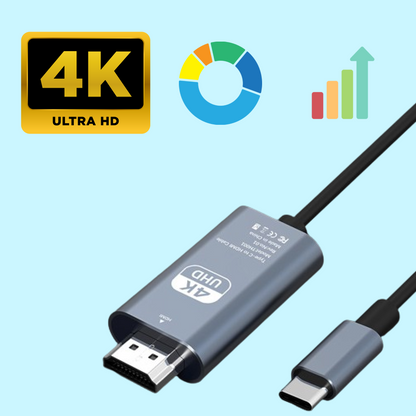 Skorter | C to Hdmi Cable Cool Running Hdmi to Skorter | C