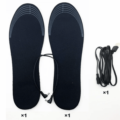Skorter | Shoe Foot Insoles Inserts Thermal Rechargeable Footbed for Shoes and Boots