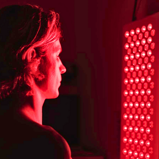 Skorter | Infrared Red Light Photherapy Therapy Lamp Machine for Psoriasis and Rosacea