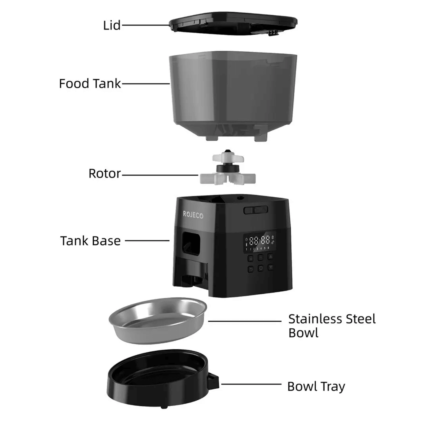 Skorter | Automatic Dog Timed Food Feeder Dispenser
