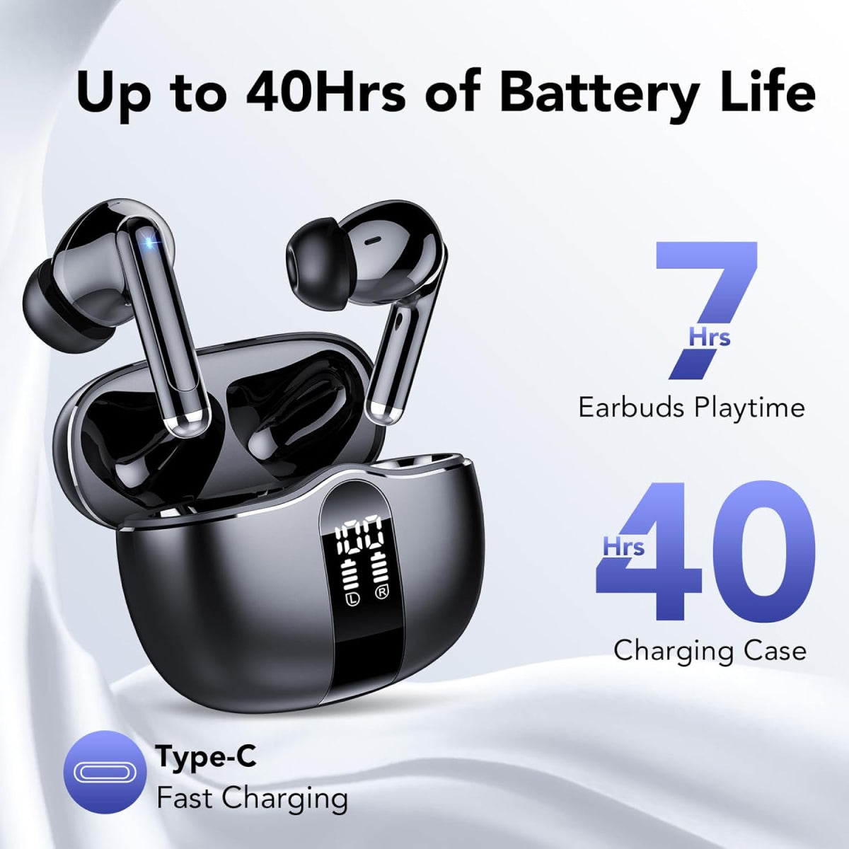 Skorter | Bluetooth Earphones - Noise Cancelling Wireless Earbuds