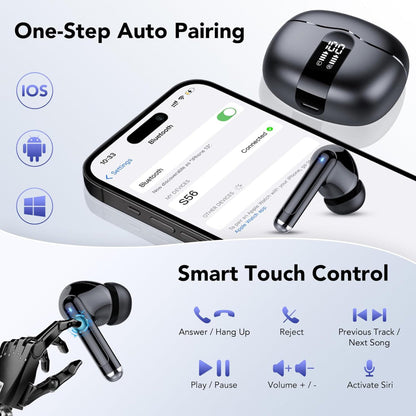 Skorter | Bluetooth Earphones - Noise Cancelling Wireless Earbuds