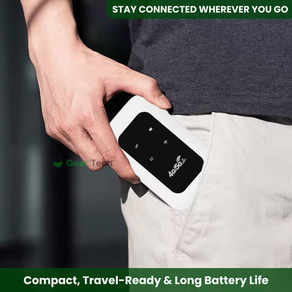 Skorter | Portable 5G Wi-Fi Router | Secure, High-Speed Connection for Travel & Home Use