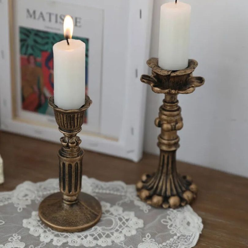 Skorter | AuricGlow – Rustic Candle Holder with Elegant Luxury for a Timeless Look