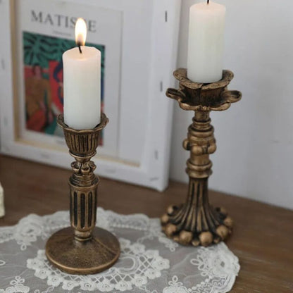 Skorter | AuricGlow – Rustic Candle Holder with Elegant Luxury for a Timeless Look