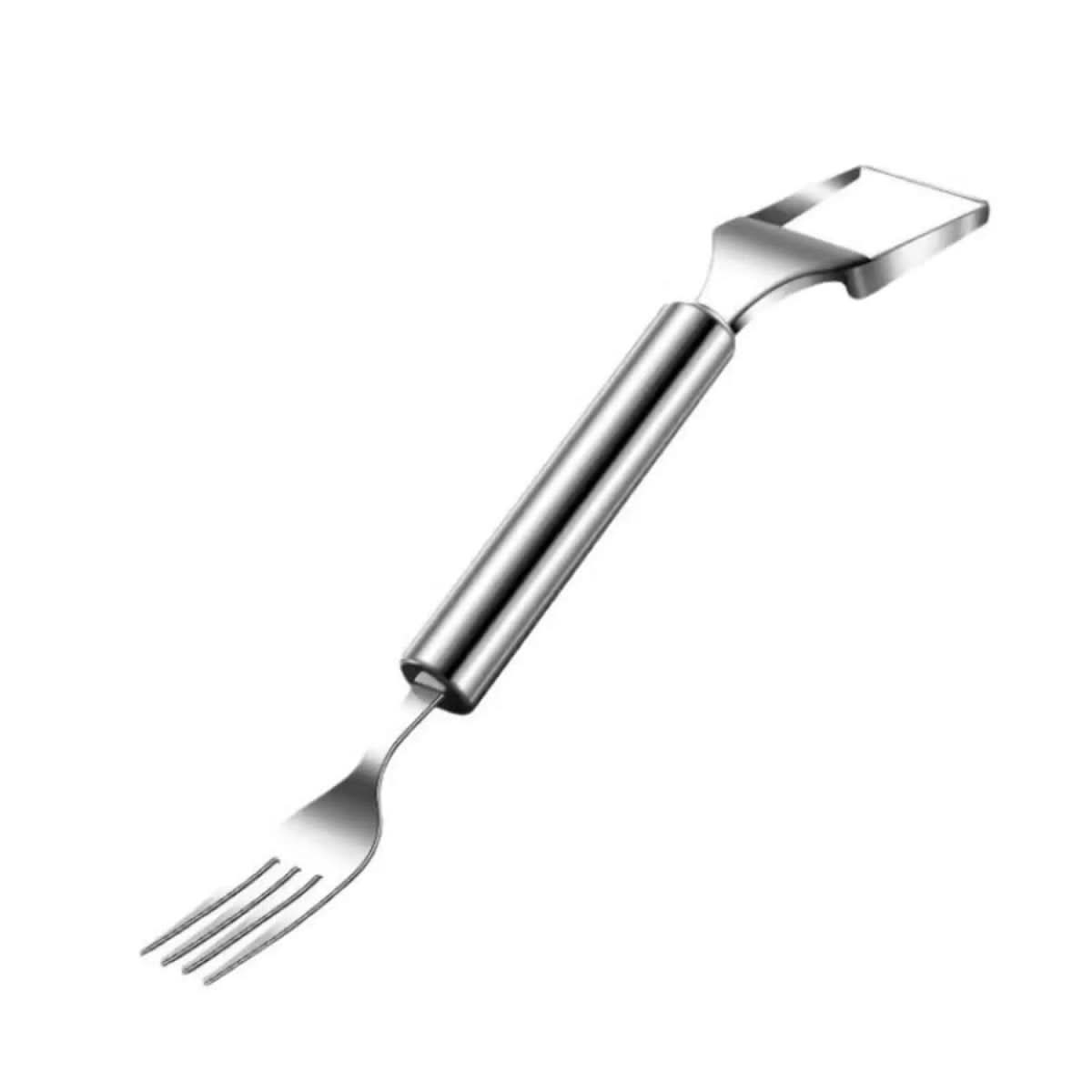 Skorter | 2-in-1 fruit cutter with integrated fork for fresh snacks