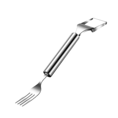 Skorter | 2-in-1 fruit cutter with integrated fork for fresh snacks