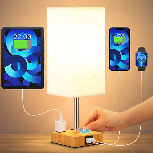 Skorter | Table lamp with speaker and wireless charger