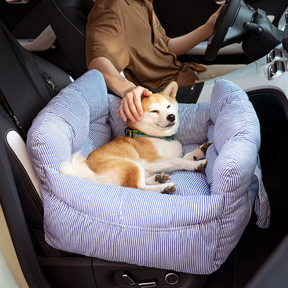 Skorter | ComfyRide | Dog Car Seat Bed – Safe, Soft & Travel-Friendly Pet Carrier