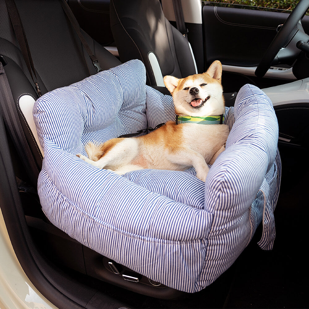 Skorter | ComfyRide | Dog Car Seat Bed – Safe, Soft & Travel-Friendly Pet Carrier