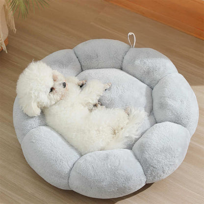 Skorter | Flower Heat Full Support Washable Decoration Dog & Cat Bed
