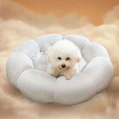 Skorter | Flower Heat Full Support Washable Decoration Dog & Cat Bed