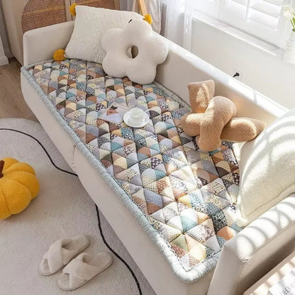 Skorter | Colorful Retro Pastoral Style Sofa Cover