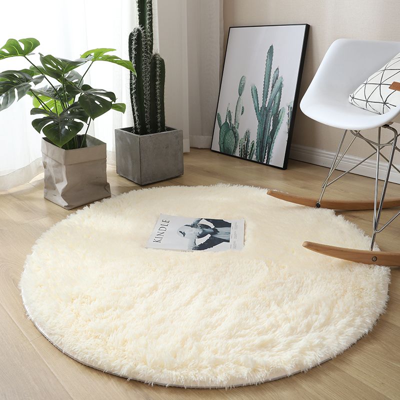 Skorter | Cozy soft round rug