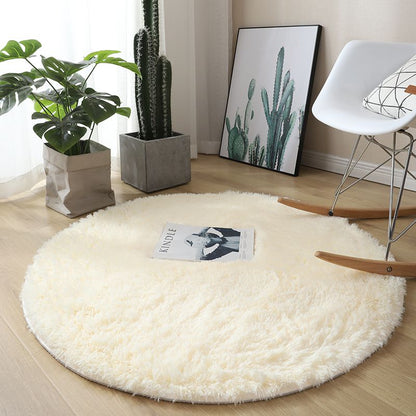 Skorter | Cozy soft round rug