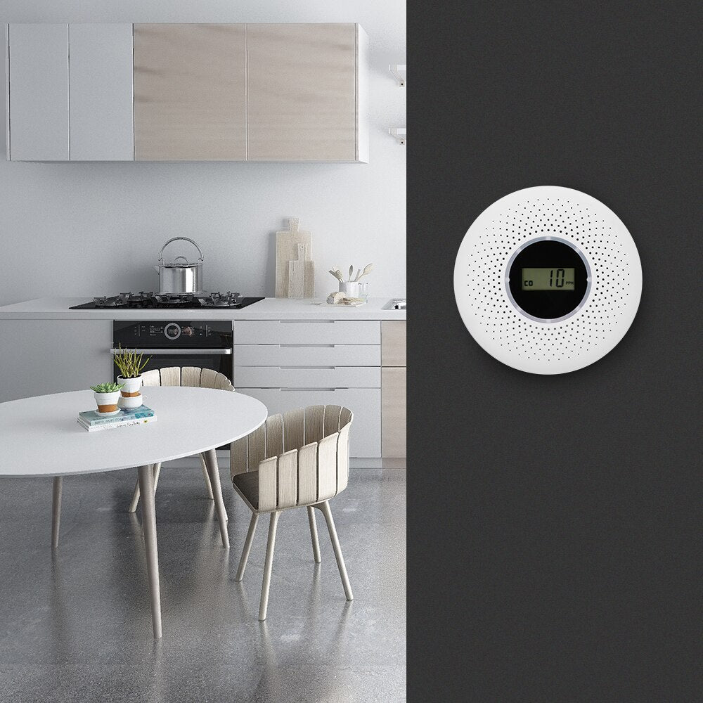 Skorter | CombiSafe Smoke and Carbon Monoxide Detector with Long Life Battery