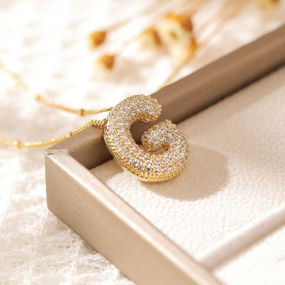 Skorter | Alphabet-Diamond-Pendant-Necklace