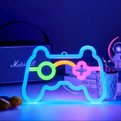 Skorter | NeonGlow - LED Game Controller Neon Sign for Gamers