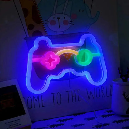Skorter | NeonGlow - LED Game Controller Neon Sign for Gamers