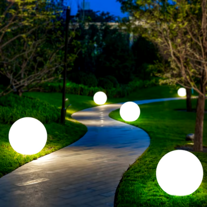 Skorter | Waterproof Solar-Garden Ball Lamps – RGB LED Lighting for Outdoors