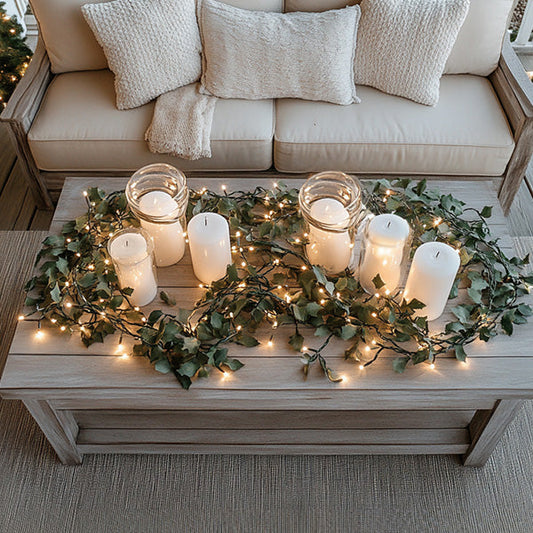 Skorter | Solar-powered LED branch garland with timer