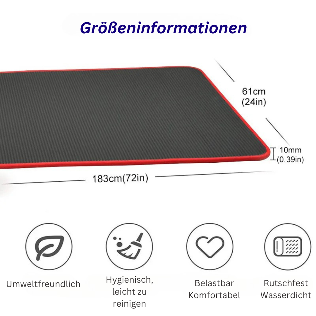 Skorter | FlexiMat – Extra Thick Non-Slip Yoga Mat for Ultimate Comfort & Stability