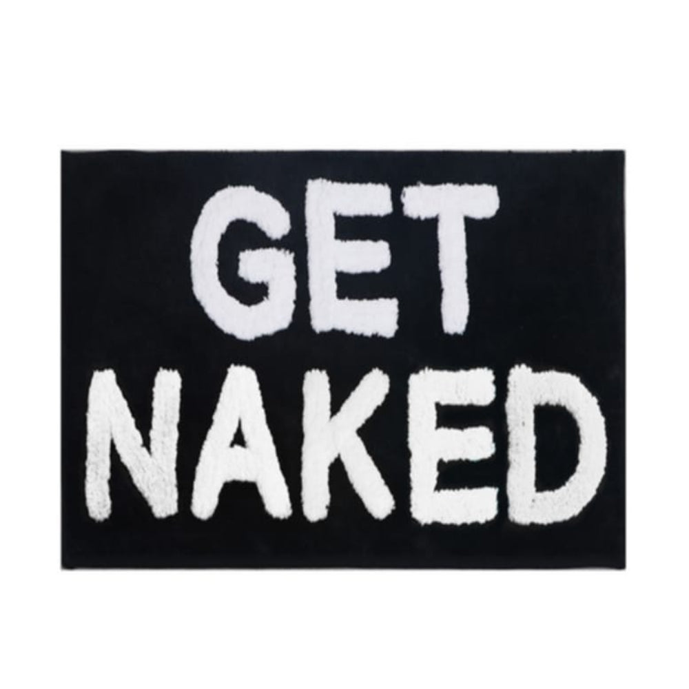 Skorter | "Get Naked" Funny Bathroom Mat