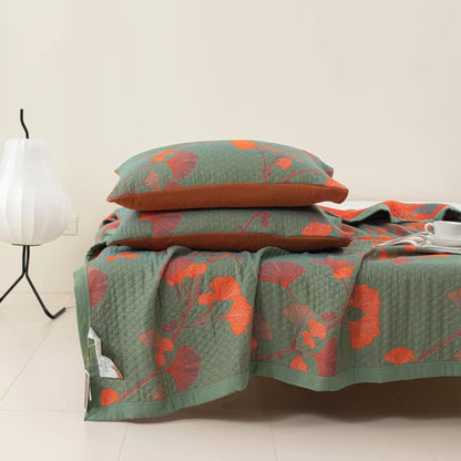 Skorter | Cotton Bedding Set with Botanical Design