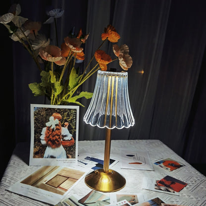 Skorter | RadiantGold – Elegant Portable Table Lamp