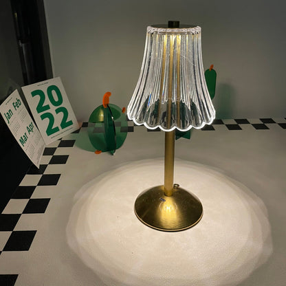 Skorter | RadiantGold – Elegant Portable Table Lamp