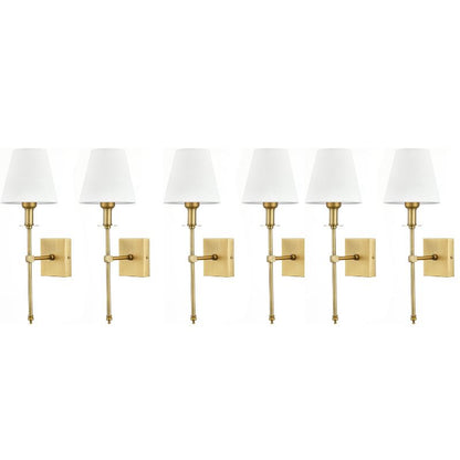 Skorter | Brilliance Sconce - Brushed Brass Wall Lamps