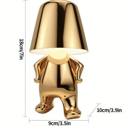 Skorter | GoldenGrace - Golden Statuette Table Lamp