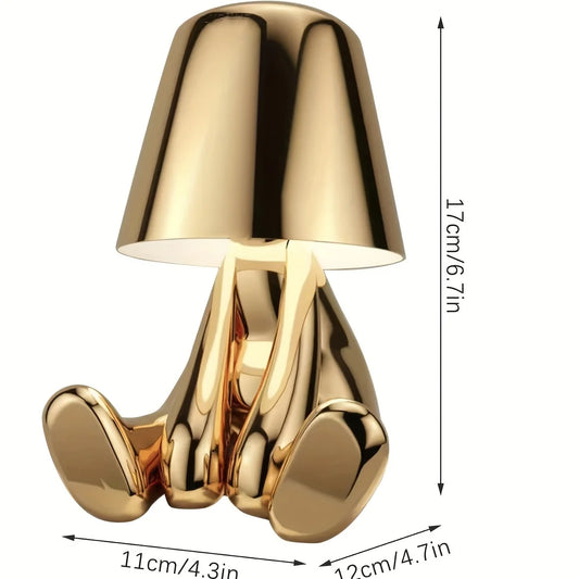 Skorter | GoldenGrace - Golden Statuette Table Lamp