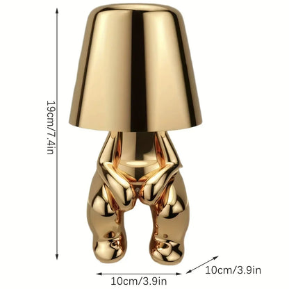 Skorter | GoldenGrace - Golden Statuette Table Lamp
