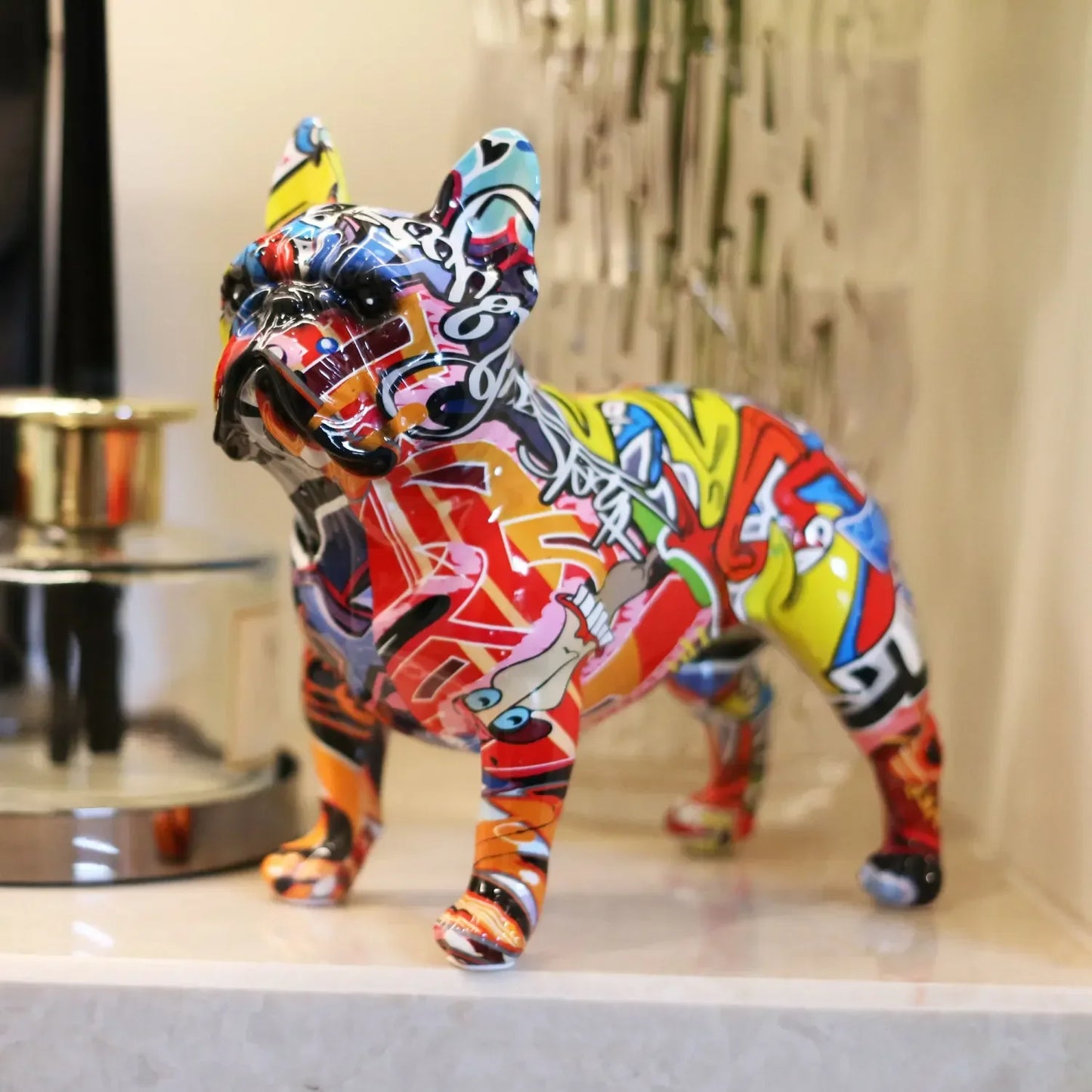 Skorter | Colorful French Bulldog Statue