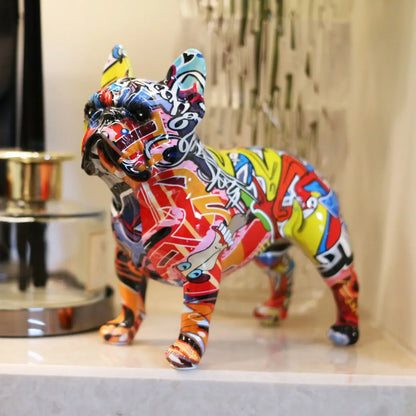 Skorter | Colorful French Bulldog Statue