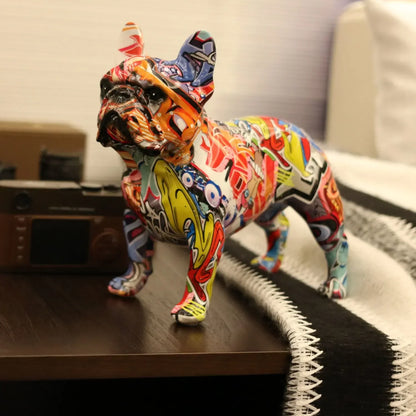 Skorter | Colorful French Bulldog Statue