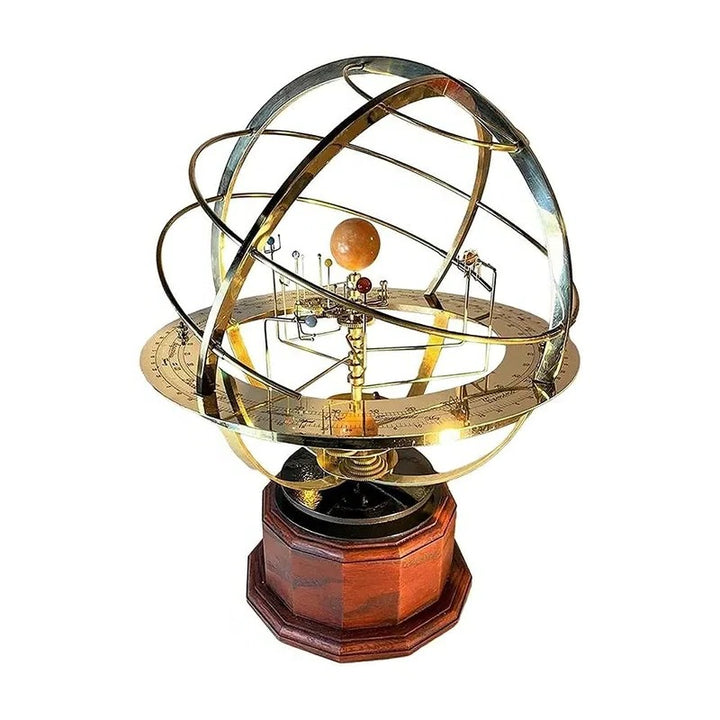 Skorter | KosmosMaster Grand Orrery – Handmade Solar System Model with 28 Moons and 9 Planets