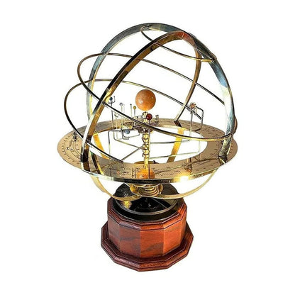 Skorter | KosmosMaster Grand Orrery – Handmade Solar System Model with 28 Moons and 9 Planets