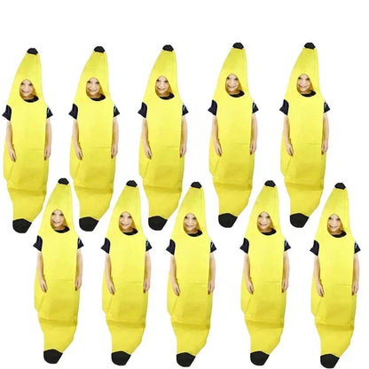 Skorter | Yellow Banana Costume for Men – Funny Outfit for Carnival, Halloween & Theme Parties