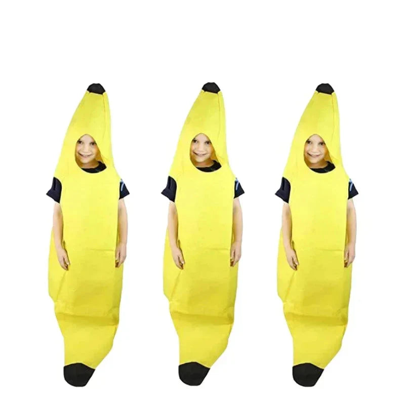 Skorter | Yellow Banana Costume for Men – Funny Outfit for Carnival, Halloween & Theme Parties