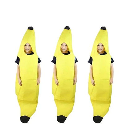 Skorter | Yellow Banana Costume for Men – Funny Outfit for Carnival, Halloween & Theme Parties