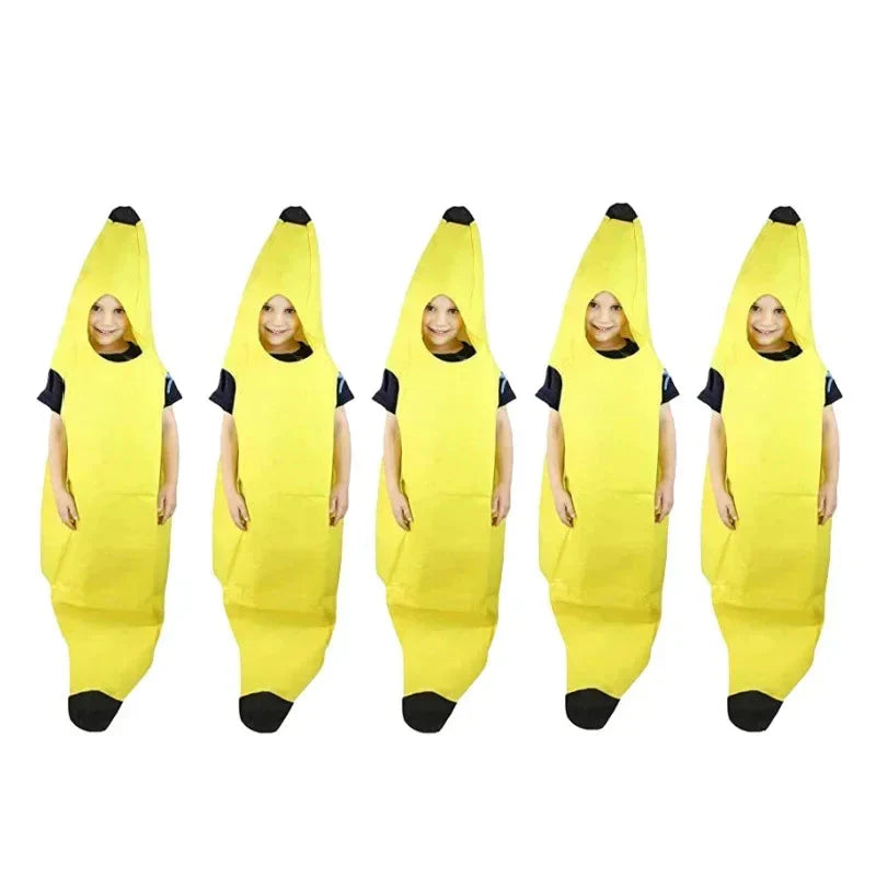 Skorter | Yellow Banana Costume for Men – Funny Outfit for Carnival, Halloween & Theme Parties