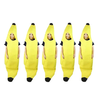 Skorter | Yellow Banana Costume for Men – Funny Outfit for Carnival, Halloween & Theme Parties
