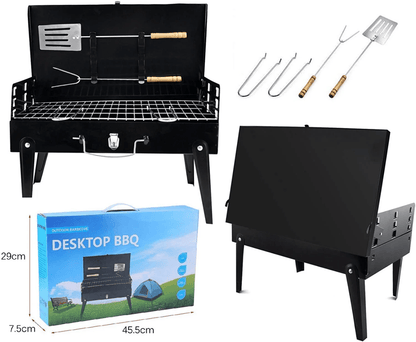 Skorter | Folding Steel Grill for Mobile BBQ & Spontaneous Grilling Fun