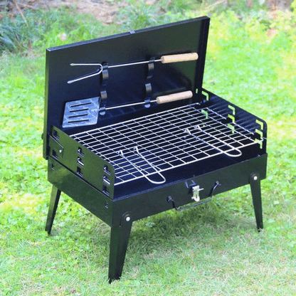 Skorter | Folding Steel Grill for Mobile BBQ & Spontaneous Grilling Fun
